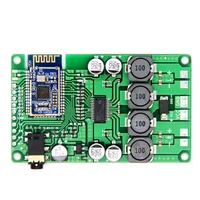 

Taidacent bluetooth 5.0 power amplifier board 2x15W/10W AUX audio input serial command BK3266 stereo Bluetooth audio module