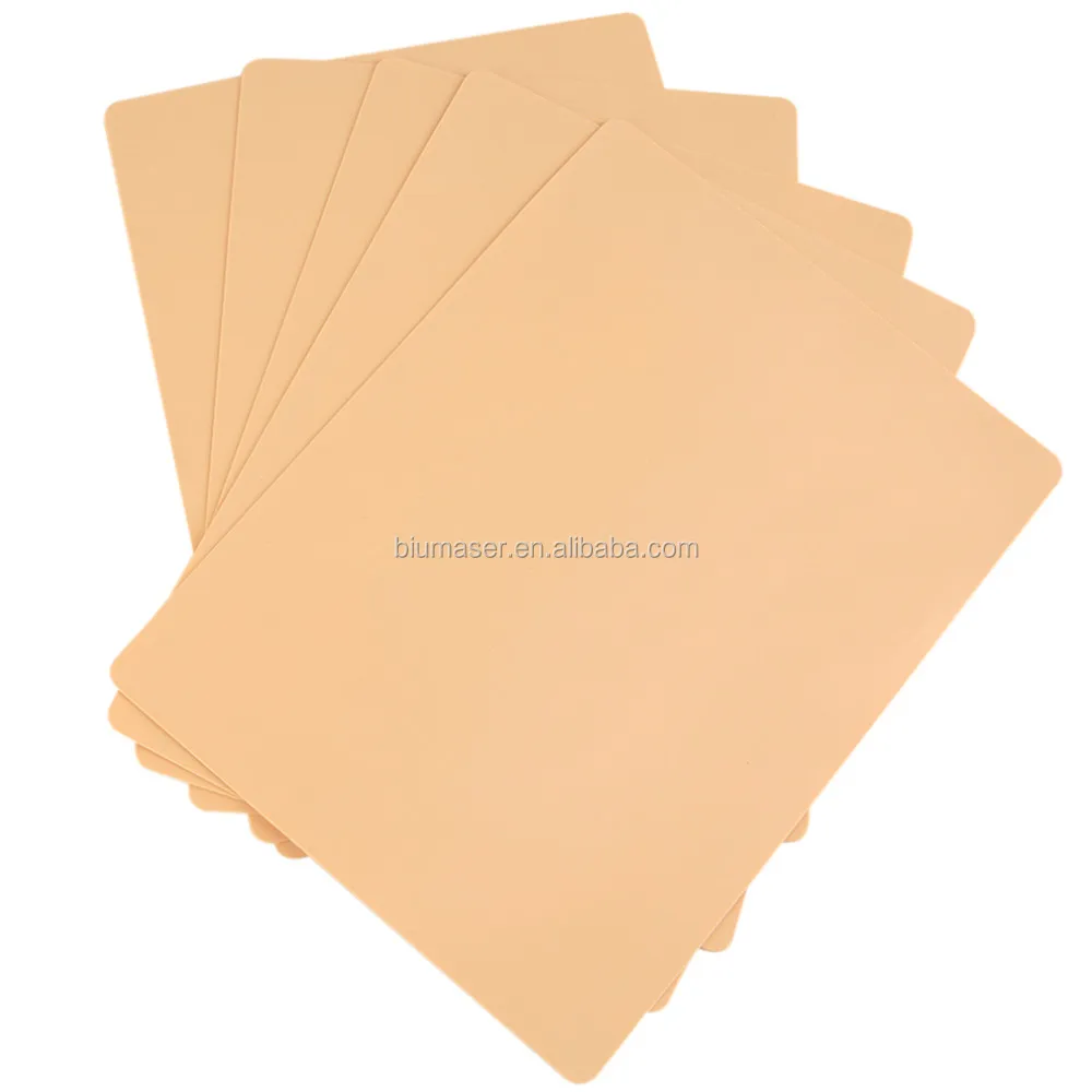 

Hot Sale Professional Empty Tattoo Practice Skin Private Labeling Blank Permanent Makeup Skin for Practice