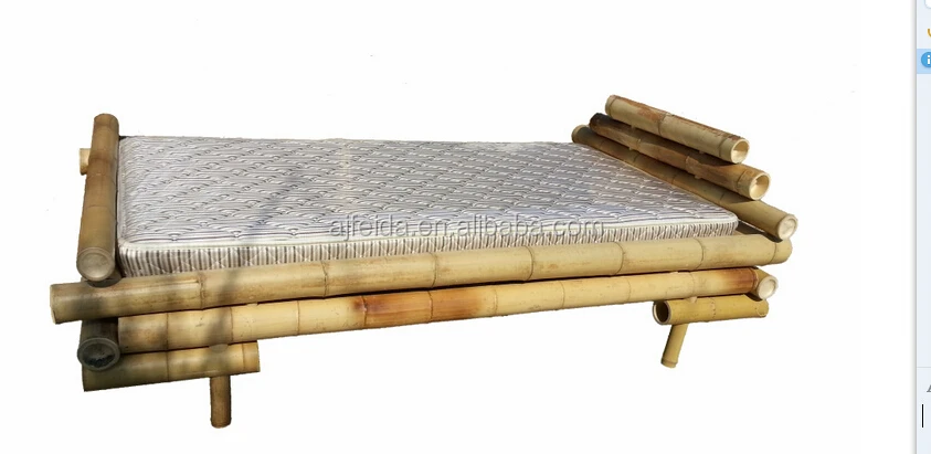 
carbonized bamboo bed 