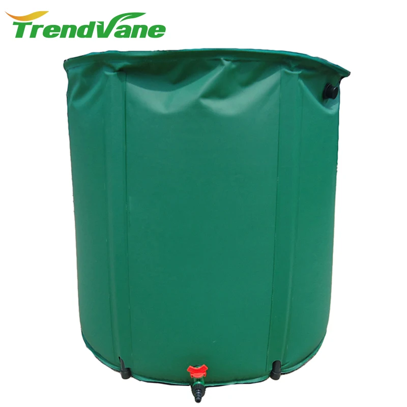 
2018 hot selling collapsible heavy duty PVC water storage tank rain water barrel 25L 