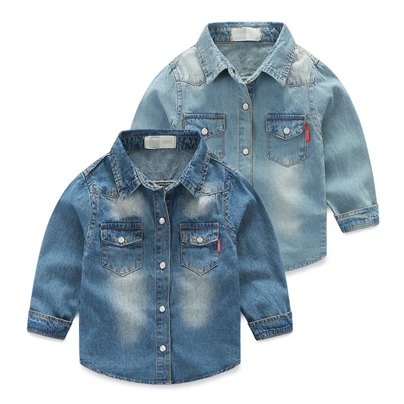 

Alibaba Children Clothing Wholesale China Factory Boys Wear Jean Shirts Toddler, As picture
