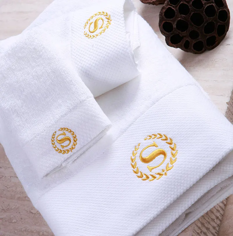 

50% Discount Eliya Factory Embroidery Logo 3 Star Hotels 100% Cotton Hand Towel for Hotel
