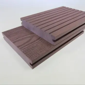 Bajo Precio Vinilo Impermeable Cubierta De Madera Del Wpc Al Aire Libre