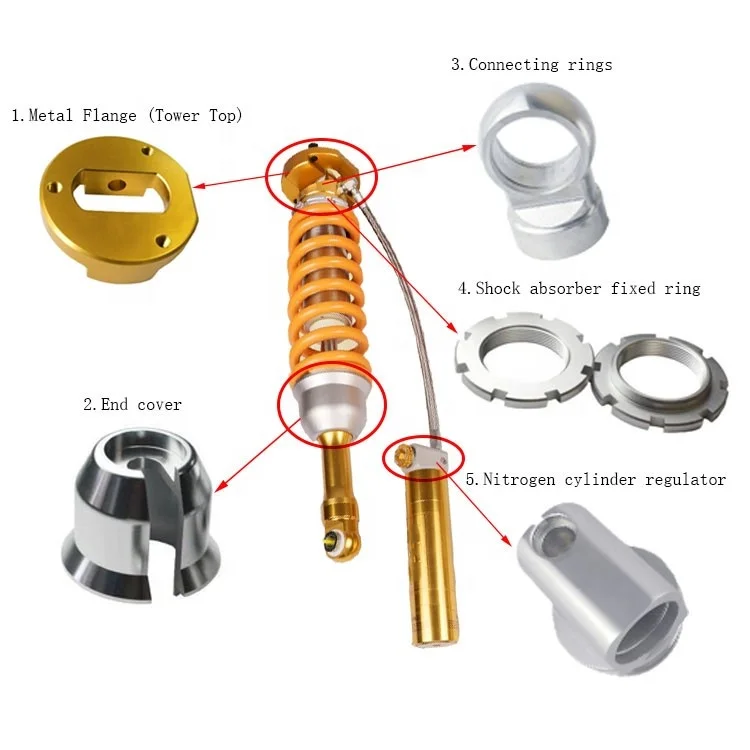 

G.SAI manufactured 4X4 nitrogen adjustable shock absorbers