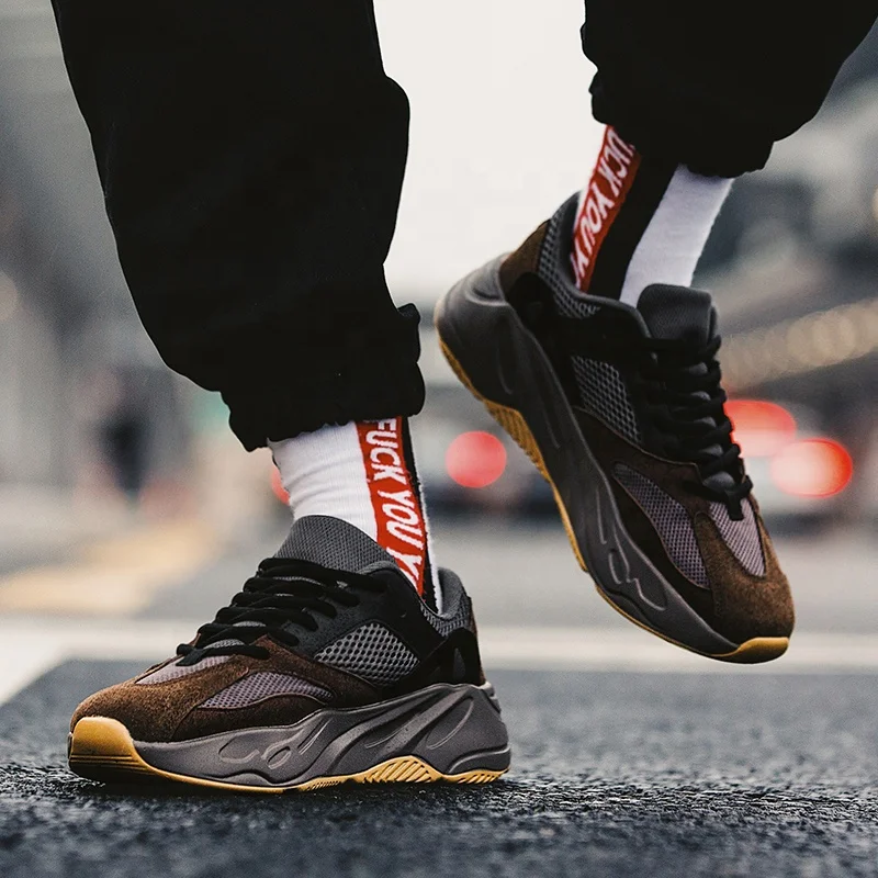 
2019 Hot Design Wholesale Clunky Sneaker Men Old School Dad Shoe Fashion Casual Shoe Thick Bottom Height Increasing Shoe JD-F9 