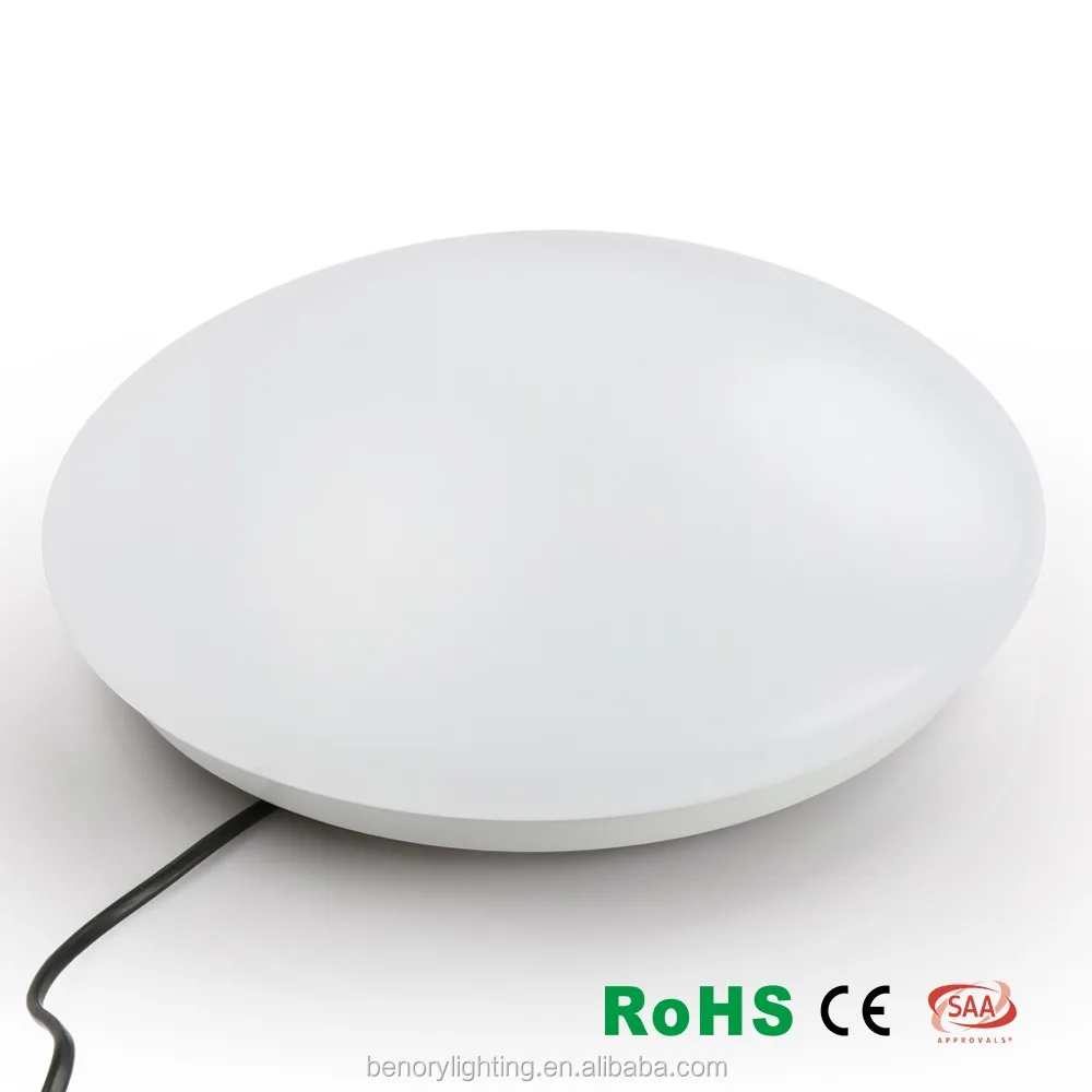 3cct Color Changeable Adjustable Dimmable Waterproof Ip54 Oyster Led Light,Sensor Surface