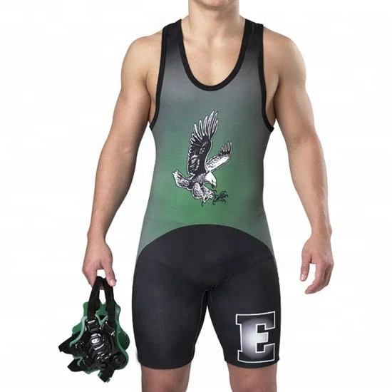

hot cheap sublimated youth wrestling singlets for sale, Custom color