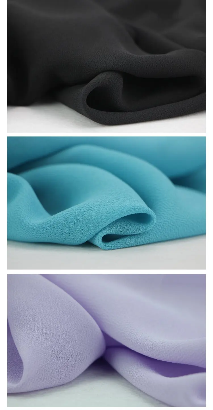 Nanyee Textile Supply Different Types Of 100d Chiffon Fabric For Dress