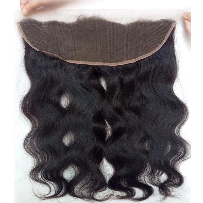 

YL KBL body wave frontal 13*4 lace frontal with baby hair and bleached knots ear to ear closure