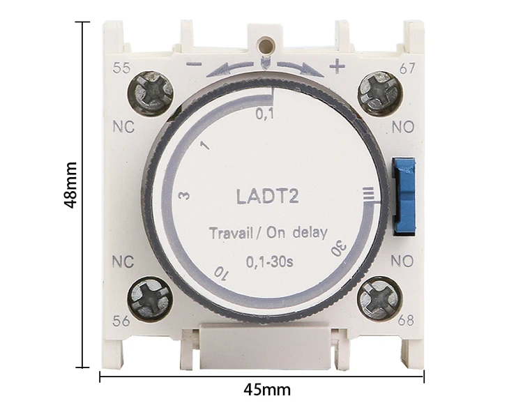 New Schneider Contactor Time Delay Module LADT2 0.1-30S 