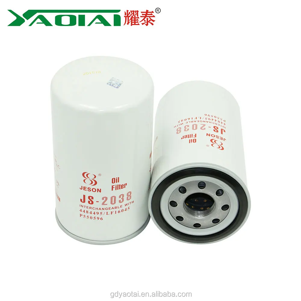 Oil Filter 4484495 P550596 C2705 C2708 Replacement For Excavator Parts ...