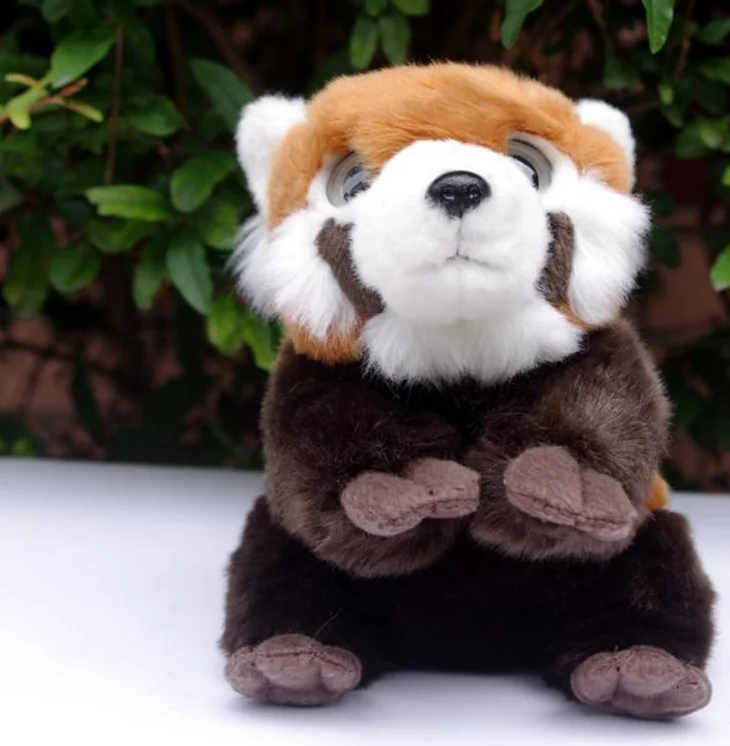 big red panda stuffed animal