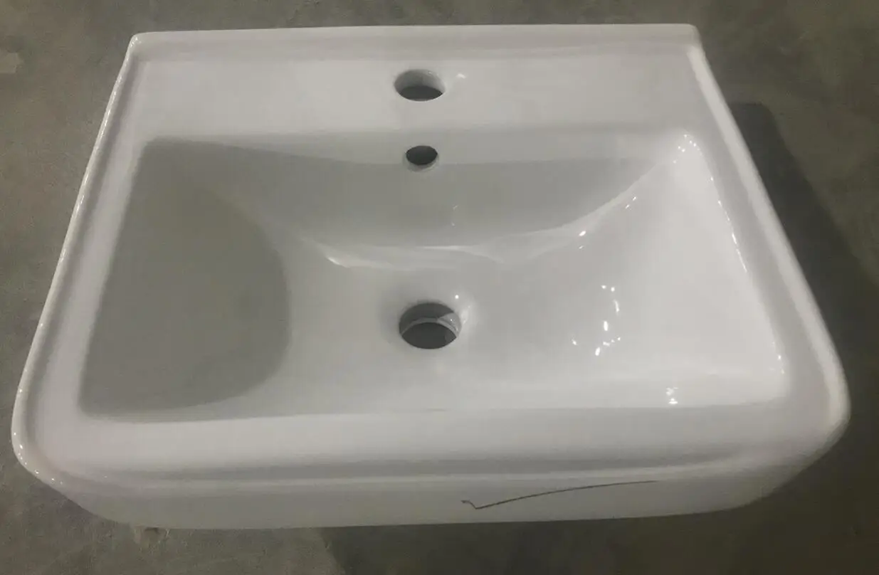 Small Basin Kd 106wb Qualified Ceramic Wash Basin Wall Mounted Table Top Bathroom Sink Buy Bathroom Sink