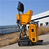 500kg Load capacity Self Loading hydraulic compact narrow crawler mini dumper