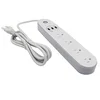 EN 3 USBS 4 Plugs multiple WiFi plug socket support Echo and Google