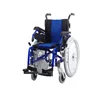 Portable folding lightweight manual kids wheelchair