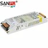 Power Supply AC to DC Aluminum 200W 12V SANPU New Arrival AC 220V to DC 12 V Sigle Output Small Without Fans for led strip