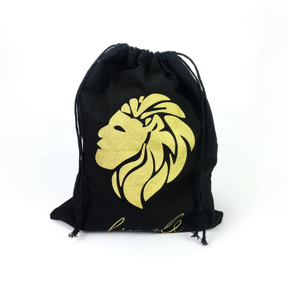 

Wholesale cotton canvas drawstring bag cotton shoe bag cotton dust bag, Customized color