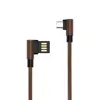 Best Selling Magnetic micro Type C 90 Degree Right Angle Cloth Braided USB Phone Charger Cable