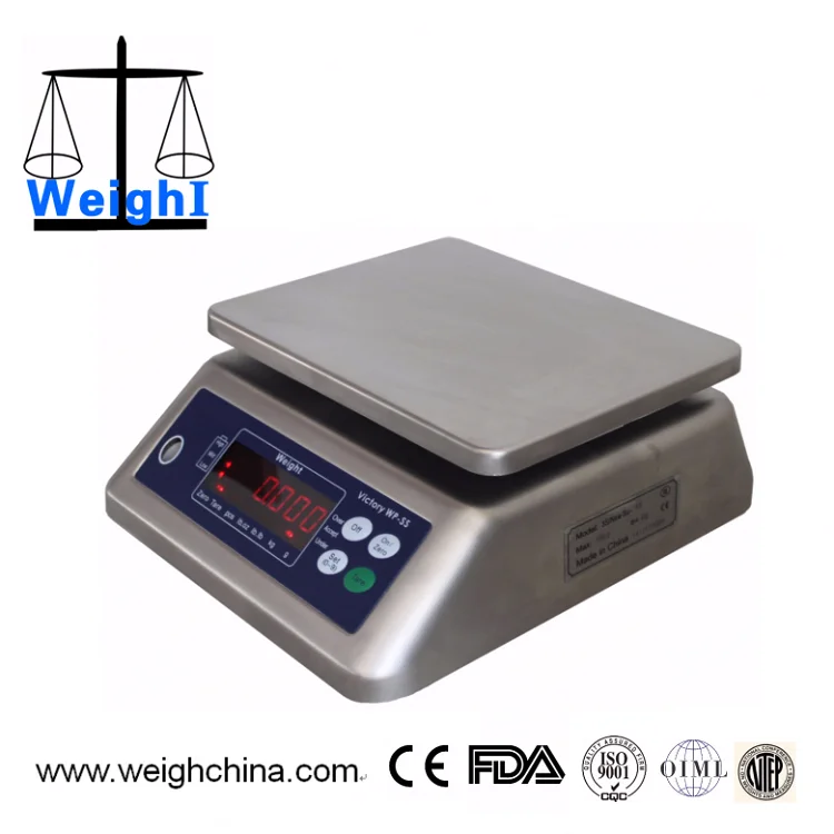 Stainless Steel Built Waterproof Scales Up to IP68 Protection For the  Industry