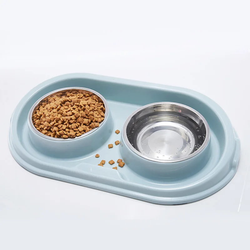 

JY248 anti-skid and anti-splash creative plastic dog food bowl, As photo