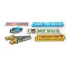 Custom Printed Logo Vinyl Bumper Window Sticker