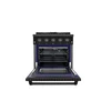 Hyxion CSA convection fan oven 4 burner gas cooking range in pakistan