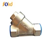 Stainless steel /SS 304 NPT/BSP threaded end Y strainer 200 PSI