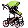 Best Selling Baby Stroller 3 in 1 High View Big Wheels Portable Aluminum Baby Pram