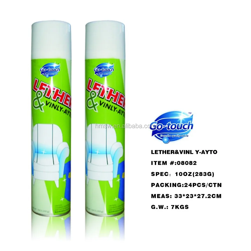 
Go-touch 10oz 283g Leather Detergent Furniture Polish Spray 