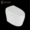 hot sale automatic flush washdown western ceramic smart toilet,functional sensor toilet,heated toilet seat cover