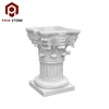 China factory quality design shape roman decoration wedding stone pillar and column