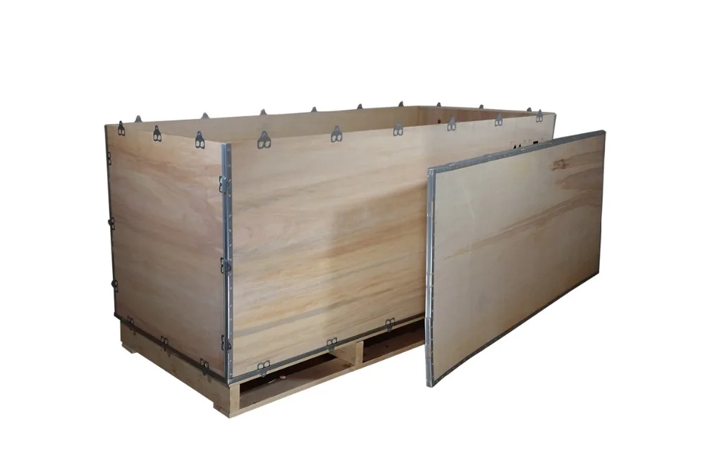 collapsible plywood box for sale