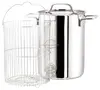 Stainless Steel Asparagus and Vegetable Steamer pot set,supplier for target