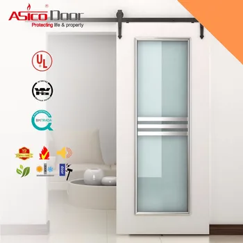 Modern Style High Quality Cheap Aluminium Glass Sliding Barn Doors