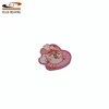 Laser cut new cartoon sticky woven patches for clothing