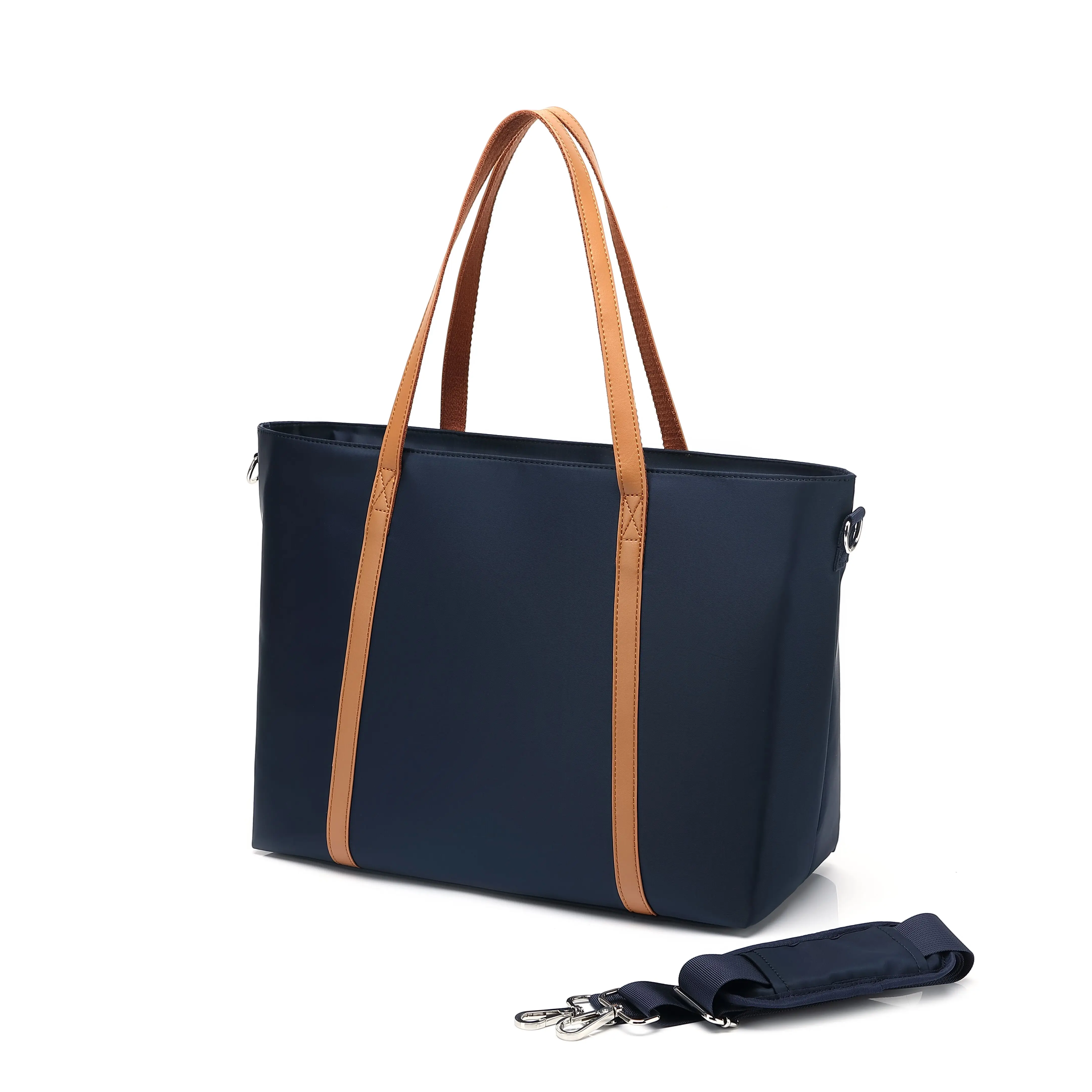 

2019 latest design bags women handbag, Blue/black