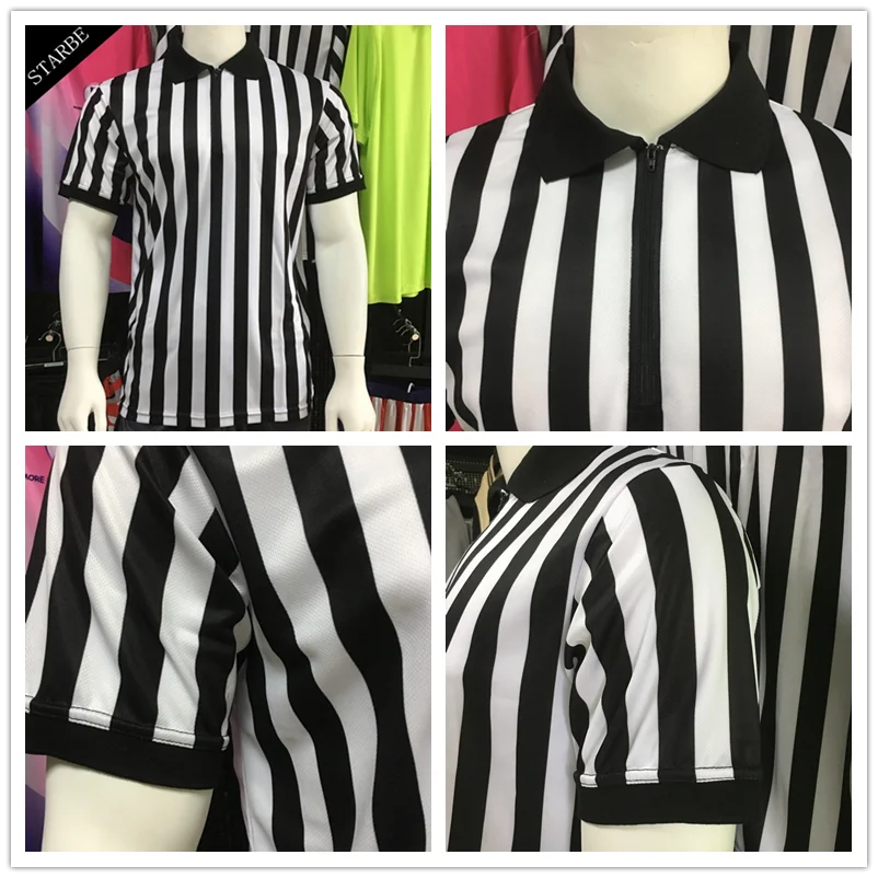 referee shirts black and white stripe