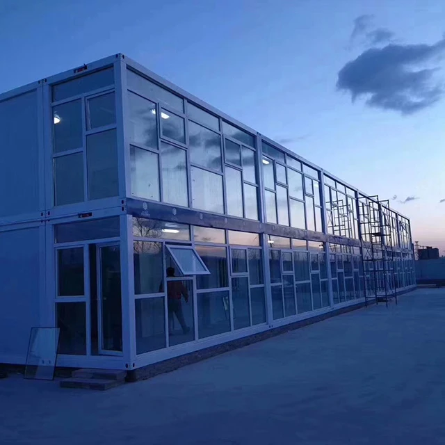 self contained container house