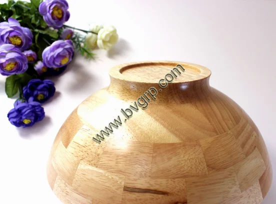 
Wholesale Chinese Hand Painted Eco-friendly Olive Wood Salad Bowl 