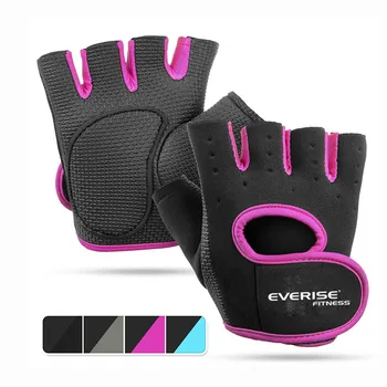 half finger weightlifting gloves