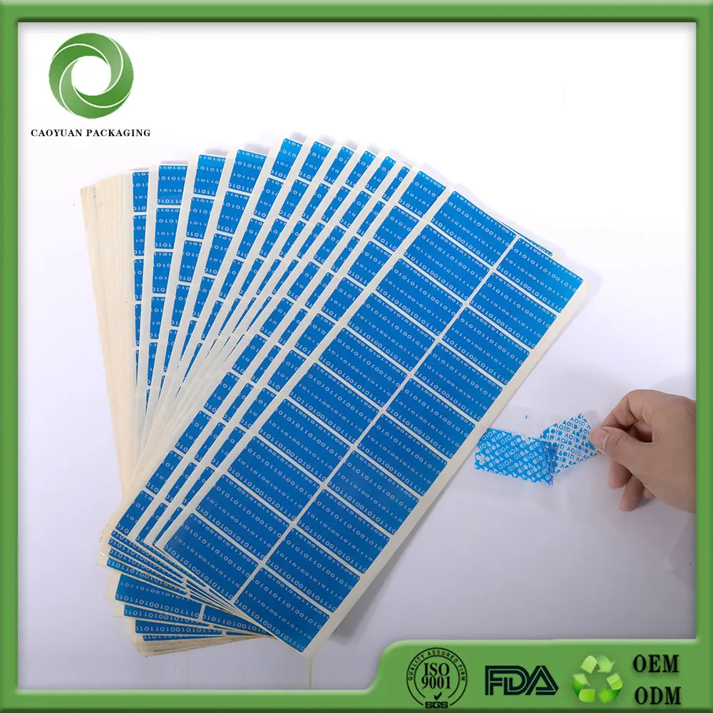 Customized Strong Glue Non Removable Blank Roll Labels Buy Custom