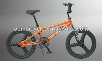 orange 20 inch bike