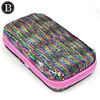New school Pen boxes for girls love sequins big eva Pencil case lovely Pen bag