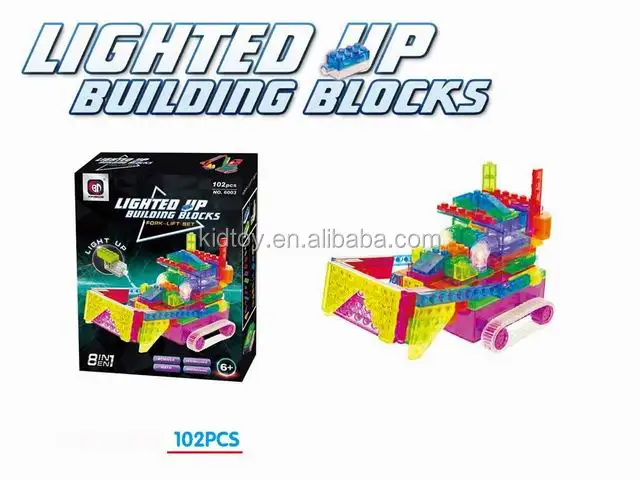 lighted building blocks