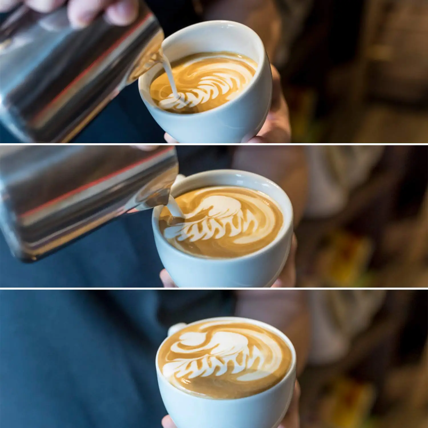 Palazen Pichet à lait en acier inoxydable pour café latte cappuccino 600ml 