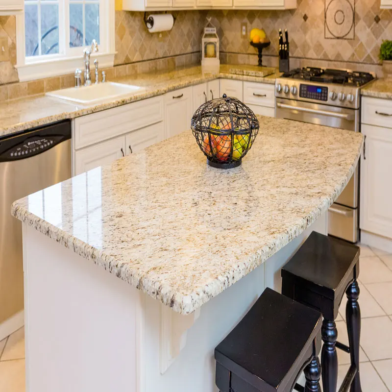 China Giallo Ornamental Granite Countertop China Giallo