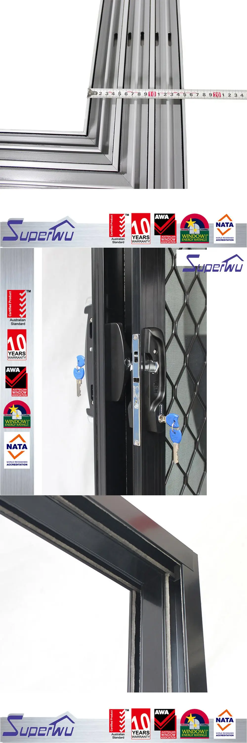 Electronic Component Transistor clear glass door commercial doors modern interior metal frame with fair price