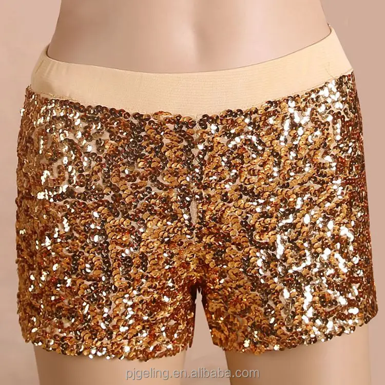 

Club And Show Shining Sequin Specific Short Pants, Red;blue;black...