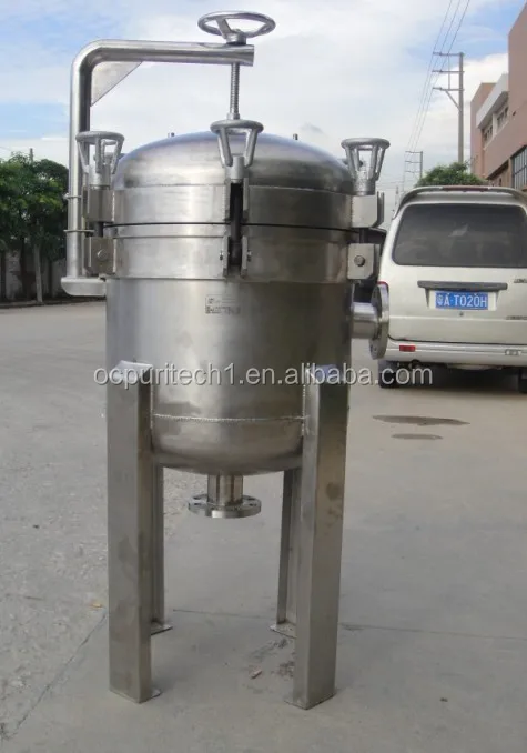 Stainless steel micro filter water filter housing
